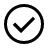 Tick icon.